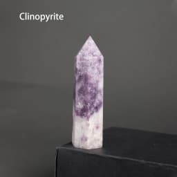 7-8cm Natural Crystal Point Quartz Rainbow Wand Crystal Column Rose Quartz Rock Mineral Specimen Home Decor Reiki Healing stone