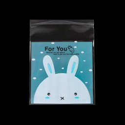50/100 Pcs 10x13cm Opp Self-Stick Transparent Packing Bear Owl Cookie Candy Wedding Birthday Christmas Party Gift Bag Wholesale