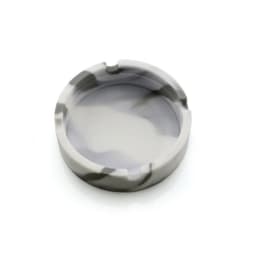 Silicone World Portable Silicone Round Ashtray Durable Soft Eco-friendly Ashtray High Temperature ResistanceAnti-fall Anti-slip