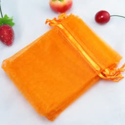 50Pcs Organza Bag Jewelry Packaging Gift Candy Wedding Party Goodie Packing Favors Pouches Drawable Bags Present Sweets Pouches