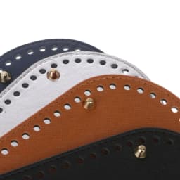 25x12cm Bag Bottom Oval Leather Bottoms with Holes Bag Accessories Handmade PU DIY Part for Handbag Crossbody Messenger Bags