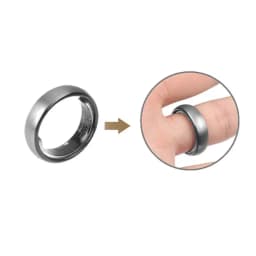 10 Pack 6 Sizes Invisible Ring Size Adjuster for Loose Rings Jewelry Guard Spacer Fitter Rings Sizer Tightener Tools