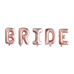 Rose Gold Bride To Be Letter Foil Balloon Wedding Bridal Shower Engagement Hen Party Decorations Bachelorette Party Supplies