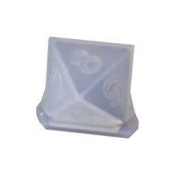 DIY Crystal Epoxy Mold Dice Fillet Shape Multi-spec Digital Game High Mirror Silicone Mould Making Accessories