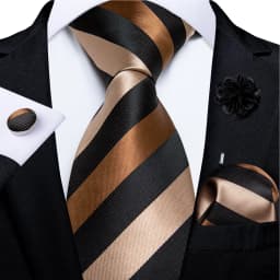 Floral Pink Ties For Men Wedding Party Man Tie Handkerchief Brooch Cufflinks Set Men Accessories Gravata