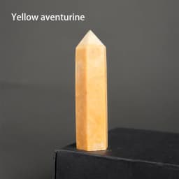 7-8cm Natural Crystal Point Quartz Rainbow Wand Crystal Column Rose Quartz Rock Mineral Specimen Home Decor Reiki Healing stone