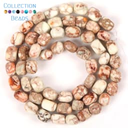 5x5x7mm Natural Stone Sea Sediment Jaspers Flat Irregular Turquoises Loose Beads For Jewelry Making DIY Bracelet Accessories