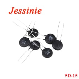 5pcs NTC Thermistor Resistor NTC 5D-15 5D15 Thermal Resistor