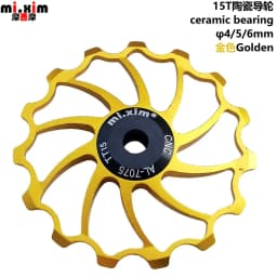 2021 New Bicycle Ceramics Rear Derailleur 14T 15T 16T 17T 18T Jockey Wheel Road MTB Guide Bike Ceramics Bearing Bicycle Parts