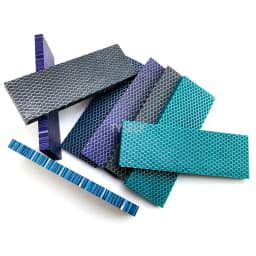 1piece C-Tek Resin Material for DIY Knife Handle Material Plate Snake Grain Honeycomb Pattern Knife Handle Patch Material