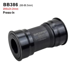 MTB Road Bike Bottom Brackets BB30 BSA30 PF30 BB386 46/42x22 24 30mm Sealed Bearing Mountain Bicycle BB Sets Central Axis