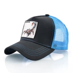 Streetwear Trucker Caps With Scorpion Patch Men's Snapback Hip Hop Baseball Cap For Women Four Seasons Fashion Casquette Hats