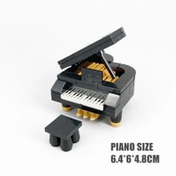 Compatible City MOC Building Blocks Bricks Parts House Furniture Kitchen Accessories Kits DIY Kids Toys Bed Sofa Piano Computer