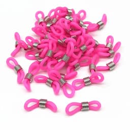 20pcs/100pcs Glasses Chain Silicone Rubber Ring Non Slip DIY Connector Strap Eyelets Rope Sunglasses Cord Accessory #ZZ04