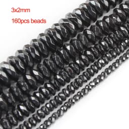 Natural Stone Hematite Beads Flat Round Disc Oval Heart Square Circle Loose Spacer Beads For Necklace Bracelet Making