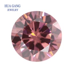 5A Qaulity 1.0~3.0mm Various 20 Colors Loose Cubic Zirconia Stones Round Brilliant Cut Loose CZ Synthetic Gem For Woman Jewelry