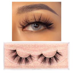 FOXESJI Lashes 3D Mink Eyelashes Natural Long Fluffy Dramatic Strip Eye Lashes Eyelash Extension Soft False Eyelashes Makeup