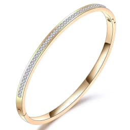 NIBASTAR Hollow Star Bracelets & Bangles For Women Fashion Stainless Steel Sweet Romantic Bracelet Rose Gold Color Jewelry Gift