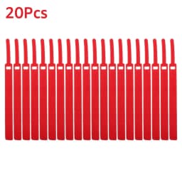 Cable Organizer Wire Winder Holder for Earphone Headphone Mouse Cord Aux USB Cable Management Wire Ties Cable Protector 20Pcs