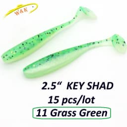 Perch Fishing Lures 5cm 6cm Soft Bait with New Color Green Rose Easy Shinner Mini Shad Freshwater Fishing Bait Jig Rig Swimbait