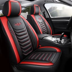1PC Luxury PU Leather Front Car Seat Cover Cushion Protector Non-Slip Mat Waterproof for Lada VESTA for Ford for BMW