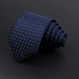 Fashion Stripe Neckties Classic Men's Solid Tie Polka Dots Wedding Business Tie Jacquard Woven Neck Ties Shirt Accessories Gift