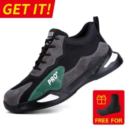 Safety Work Shoes Construction Men Outdoor Steel Toe Cap Shoes Men Puncture Proof High Quality Lightweight Safety Boots