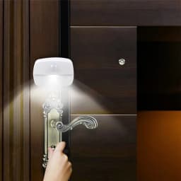 LED Night Lights Motion Sensor Light Battery Operated Wireless Wall Lamp No Glare Corridor Closet Cabinet Door Light