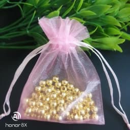 1000pcs Small Plain Organza Bags Drawstring Pouch Jewelry Packaging bag Drawable Birthday party Wedding Gift bags Candy Pouches