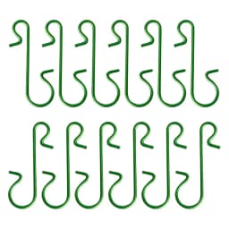 50Pcs Christmas Ornament Hooks Xmas Tree Decor Hanger Hook Stainless Steel S-Shaped Hook Birthday Party Supplies Home Accessory
