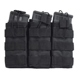 Open Top Single/Double/Triple Magazine Pouch Tactical Airsoft Nylon Pouch Shooting Hunting Accessories