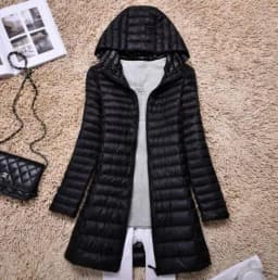 SEDUTMO Winter Duck Down Jackets Women Ultra Light Long Down Coat Spring Hoodie Puffer Jacket Slim Parkas ED876