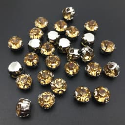 4mm-6mm Round Stone With Claw Sewing Rhinestones Garment Accessories Crafts Crystals Glass Strass Sew on Rhinestones For Clothes