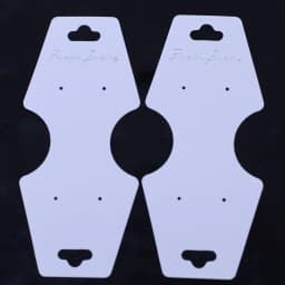 New 19 Style Paper Plastic Earring Ear Stud Ring Hang Tag Card Jewelry Show Display Packing Card Holder Packaging For Necklaces