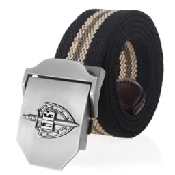 SupSindy Canvas Belt 3D Russian Border Guard Troop Metal Buckle Jeans Belts for Men CCCP Army Military Tactical Belts Male Strap