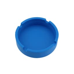 Silicone World Portable Silicone Round Ashtray Durable Soft Eco-friendly Ashtray High Temperature ResistanceAnti-fall Anti-slip