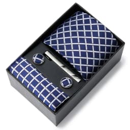 Top Quality 7.5 cm Business Ties Hanky Cufflink Set Tie Clips Green Necktie Corbatas For Men Wedding In Gift Box Slim Gravatas