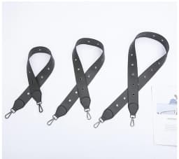 85cm 105cm 125cm PU leather lady bags Shoulder strap accessories Pure color all-match durable bag strap belt DIY handbag handle