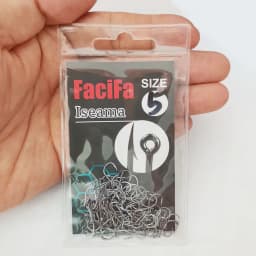 100/50/25 pcs Iseama Carp Fishing Hook Offset Circle Hook Single Fly Fishing Jig Hook Barbed Sea Fishhook Tackle Accessories