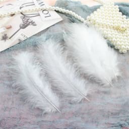 Natural Feathers 10-15cm Turkey Plume 4-6 Inches Chicken Feather Colorful Plumas Para Manualidades For Wedding Dress Decoration