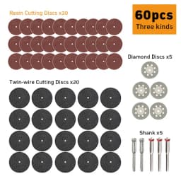 Cutting Discs For Dremel Accessories Mini Drill Grinding Disc Engraving Tool Heads Mini Circular Saw Blade Set