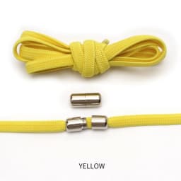 New Flat No Tie Shoelaces Elastic Metal Lock Shoe laces Special Creative Kids Adult Unisex Sneakers Shoelace Fast Lazy Laces