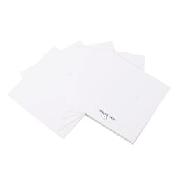 50pcs 8*8cm Square Display Cards Earrings Necklaces Hang Tag Ear Studs Paper Card For DIY Jewelry Classic Clip Accessories