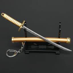 8 Styles Super Warrior Sword Keychain For Women Men Buckle Toolholder Scabbard Katana Sabre Car Keyrings Gift Key Chains Q-053