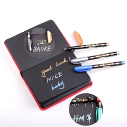 8 Colors/Set Acrylic Epoxy Resin Drawing Pen Paint Highlights Metallic Permanent Marker Graffiti Point Pen For DIY Jewelry Mold