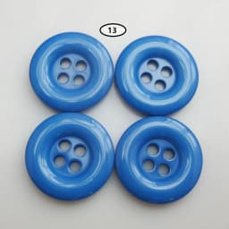NBNNEG 30Pcs Multicolors 18MM Round Buttons Resin Decorative Scrapbooking Botoes Tailor Garment Sewing Accessory