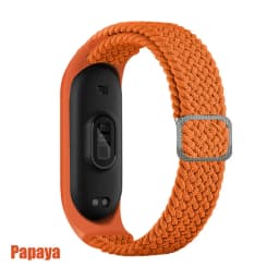 Bracelet for Xiaomi mi band 7 6 strap braided solo loop Elastic nylon pulseira Replacement belt correa mi band 5 4 3 strap