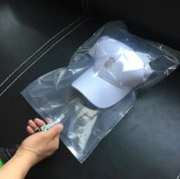 50pcs Glasses Baseball Cap Packaging Open Air Column Packing Bags Buffer Bag Pressure Defense Packaging Add Thick Double Sides