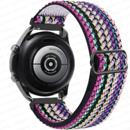 20mm 22mm strap For Amazfit bip 6/Samsung Galaxy Watch 7/6/5/4 classic Nylon Elastic HUAWEI GT5/Redmi watch 5 active Lite band