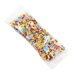 1000Pcs/Pack Clay Resin Fillings Craft Fruit Leaf Flowers Pattern Mixed Filler for DIY Epoxy Resin Jewelry Nail Decor